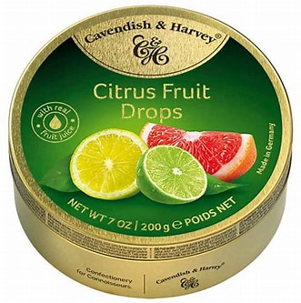 Cavendish & Harvey Citrus Fruit Drops